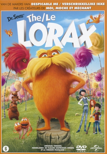 Couverture LE LORAX de Chris RENAUD