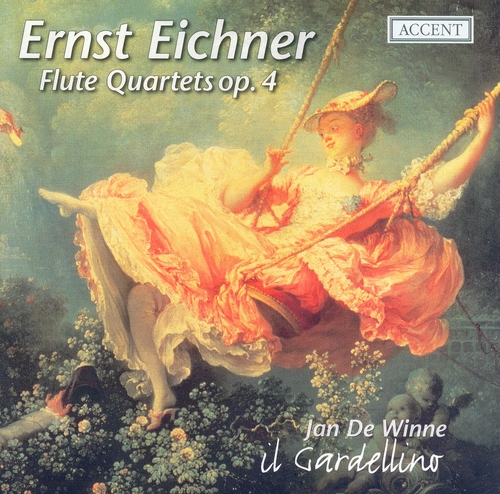 Couverture QUATUOR FLÛTE OP.4 de Ernst EICHNER