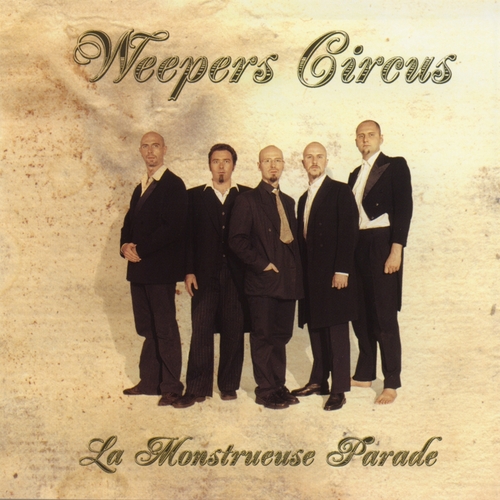 Couverture LA MONSTRUEUSE PARADE de WEEPERS CIRCUS