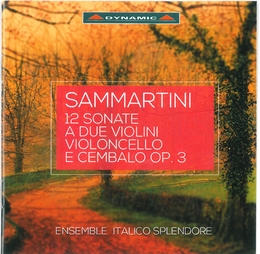 Image du média "SONATES EN TRIO OP.3 de Giuseppe SAMMARTINI"