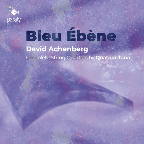 Couverture BLEU ÉBÈNE de David ACHENBERG