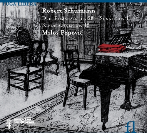 Couverture SONATE PIANO 1 / 3 ROMANCES OP.28 / KINDERSZENEN OP.15 de Robert SCHUMANN