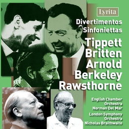 Image du média "DIVERTIMENTOS, SINFONIETTAS - TIPPETT, BRITTEN, ARNOLD..."