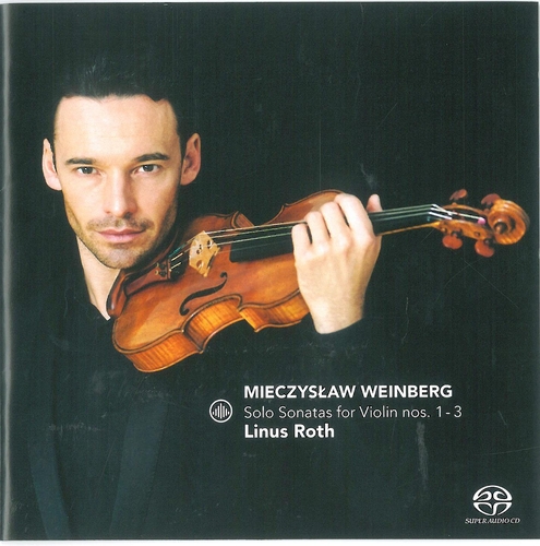 Couverture SOLO SONATAS FOR VIOLIN N°1-3 (+ CHOSTAKOVICH) de Mieczyslaw [Moissei] WEINBERG