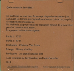 Image du média "QUI VA NOURRIR LES VILLES ? de Christine VAN ACKER"