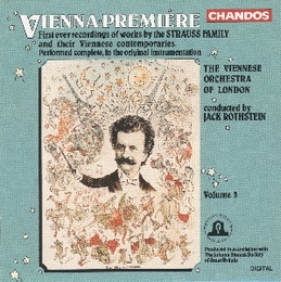 Image du média "VIENNA PREMIERE (VOLUME 3) de La Famille STRAUSS"