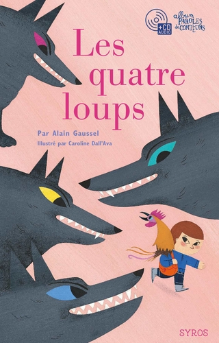 Couverture LES QUATRE LOUPS de Alain GAUSSEL