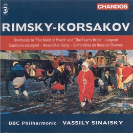 Image du média "CAPRICCIO ESPAGNOL/ LEGENDE OP.29/ SINFONIETTA OP.31... de Nicolas RIMSKY-KORSAKOV"