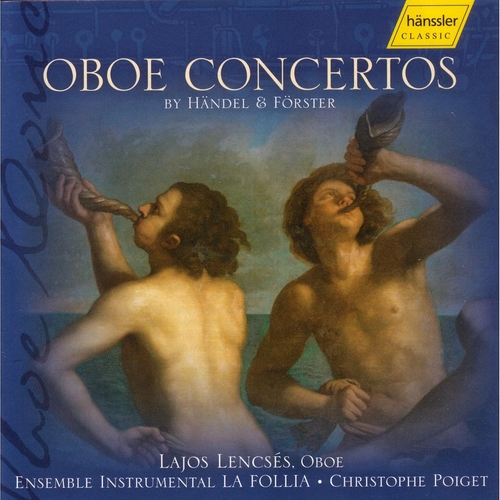 Couverture CONCERTO HAUTBOIS (+ FÖRSTER) de Georg Friedrich HAENDEL