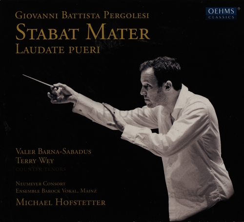 Couverture STABAT MATER / LAUDATE PUERI DOMINUM de Giovanni Battista PERGOLESI