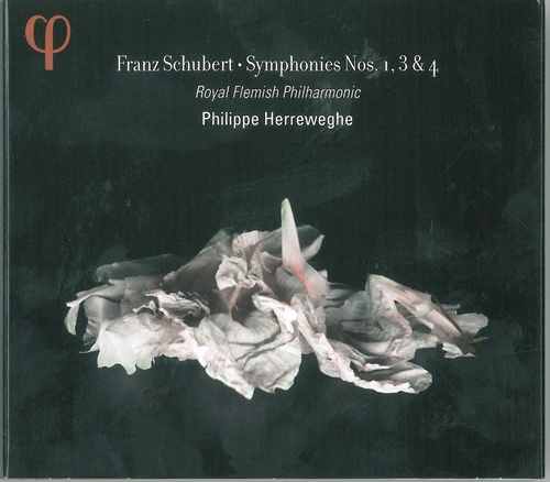 Couverture SYMPHONIES 1,3,4 de Franz SCHUBERT