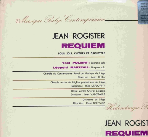 Couverture REQUIEM de Jean ROGISTER