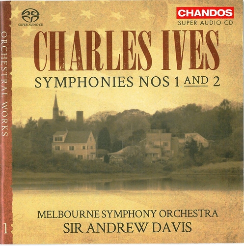 Couverture SYMPHONIE 1,2 de Charles IVES