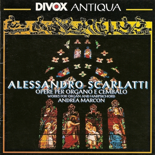 Couverture OPERE PER ORGANO E CEMBALO de Alessandro SCARLATTI