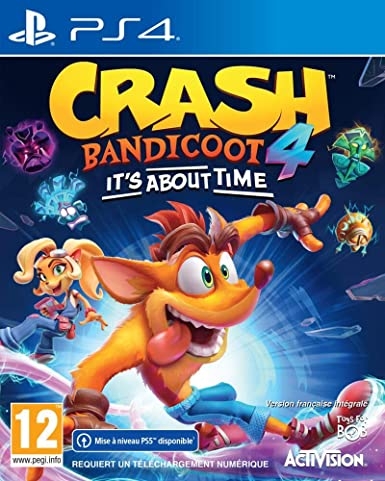 Couverture CRASH BANDICOOT 4