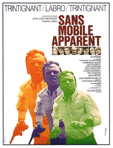 Couverture SANS MOBILE APPARENT de Philippe LABRO