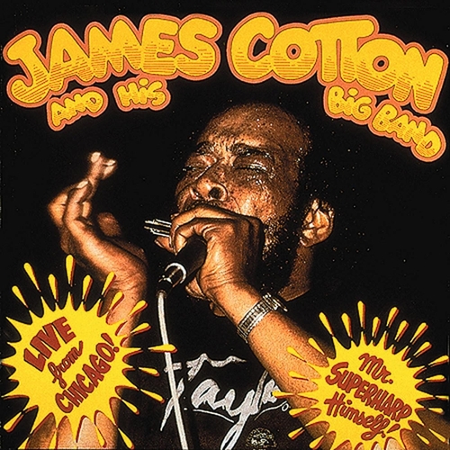 Couverture LIVE FROM CHICAGO (MR SUPERHARP HIMSELF!) de James COTTON