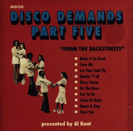 Image du média "DISCO DEMANDS PART FIVE (FROM THE BACKSTREETS) de DISCO/FUNK"