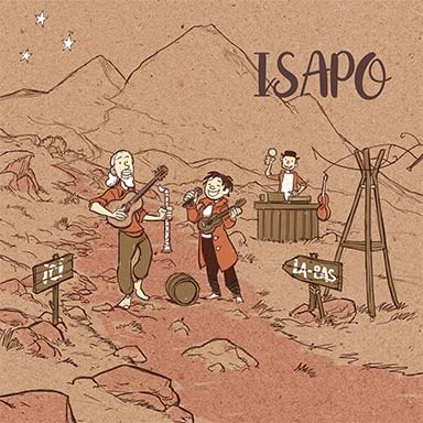 Couverture ICI... LÀ-BAS de ISAPO