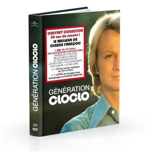 Couverture GÉNÉRATION CLOCLO de Claude FRANÇOIS