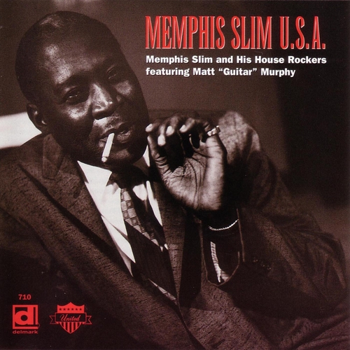 Couverture MEMPHIS SLIM U.S.A. de MEMPHIS SLIM & HIS HOUSE ROCKERS