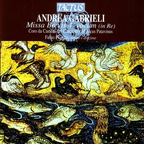 Couverture MISSA BREVIS 4 VOCUM de Andrea GABRIELI