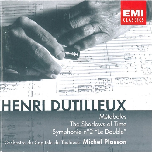 Couverture METABOLES / THE SHADOWS OF TIME / SYMPHONIE 2 de Henri DUTILLEUX