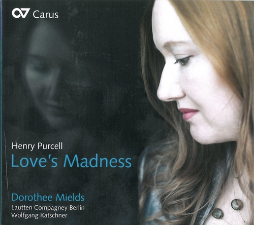 Couverture LOVE'S MADNESS (+ JOHNSON/ LOCKE/ RAVENSCROFT/ GAY/ PEPUSCH de Henry PURCELL