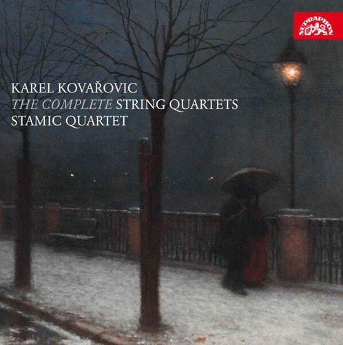 Couverture THE COMPLETE STRING QUARTET de Karel KOVAROVIC