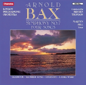 Couverture SYMPHONIE 7 / FOUR SONGS FOR TENOR AND ORCHESTRA de Arnold [Sir] BAX