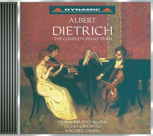 Couverture TRIO CLAVIER OP.9, OP.14 de Albert Hermann DIETRICH