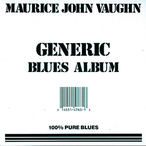 Couverture GENERIC BLUES de Maurice John VAUGHN