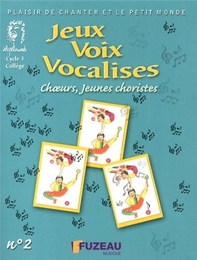 Image du média "JEUX VOIX VOCALISES : CHOEURS, JEUNES CHORISTES de Joël GENETAY"