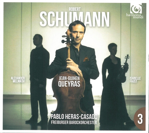 Couverture CONCERTO VIOLONCELLE / TRIO PIANO N°1 de Robert SCHUMANN