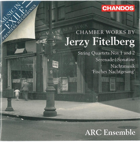 Couverture CHAMBER WORKS de Jerzy FITELBERG