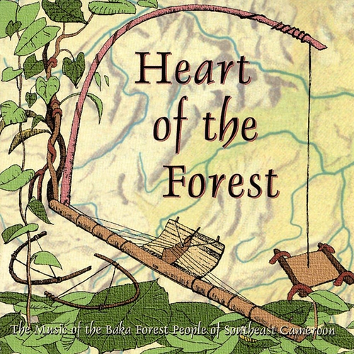 Couverture HEART OF THE FOREST: THE MUSIC OF THE BAKA FOREST PEOPLE