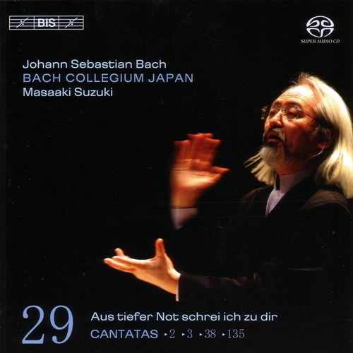 Couverture CANTATE:  38 "AUF TIEFER NOT..." 2,3,135 (VOL.29) de Johann Sebastian BACH