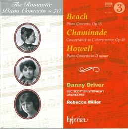 Image du média "ROMANTIC PIANO CONCERTO N°70: BEACH,HOWELL,CHAMINADE de Amy Marcy BEACH"