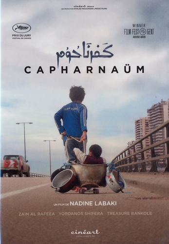 Couverture CAPHARNAÜM de Nadine LABAKI