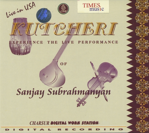 Couverture KUTCHERI de Sanjay SUBRAHMANYAN