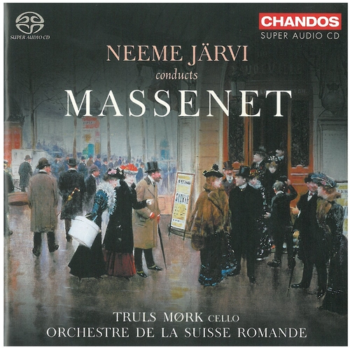 Couverture NEEME JÄRVI CONDUCTS MASSENET de Jules MASSENET