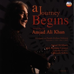 Image du média "A JOURNEY BEGINS VOLUME 2 de Amjad Ali KHAN"