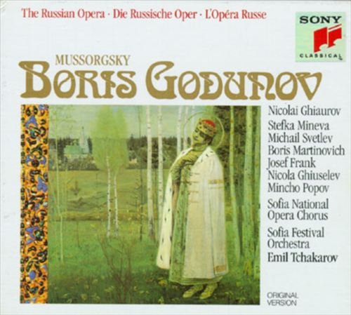 Couverture BORIS GODOUNOV de Modeste MOUSSORGSKY