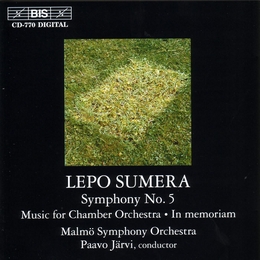 Image du média "SYMPHONIE 5 / MUSIC FOR CHAMBER ORCHESTRA / IN MEMORIAM de Lepo Androvitch SUMERA"