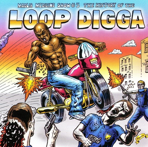 Couverture MEDICINE SHOW N°5 (THE HISTORY OF THE LOOP DIGGA) de MADLIB