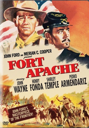 Couverture LE MASSACRE DE FORT APACHE de John FORD