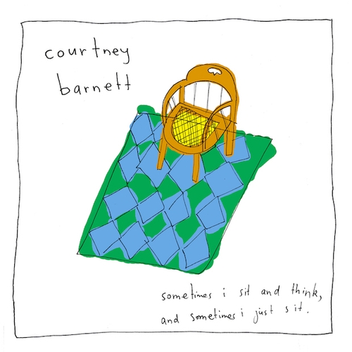 Couverture SOMETIMES I SIT AND THINK, AND SOMETIMES I JUST SIT de Courtney BARNETT