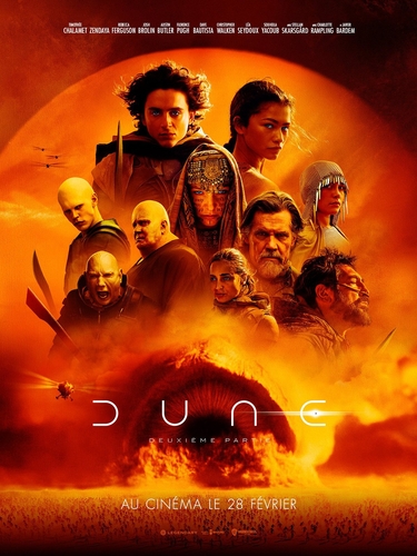 Couverture DUNE : DEUXIÈME PARTIE de Denis VILLENEUVE