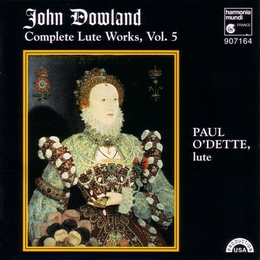 Image du média "LUTH: COMPLETE LUTE WORKS VOL.5 de John DOWLAND"