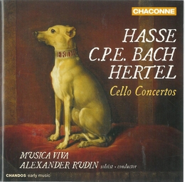 Image du média "CELLO CONCERTOS (+ HERTEL/ + CPE BACH) de Johann Adolf HASSE"